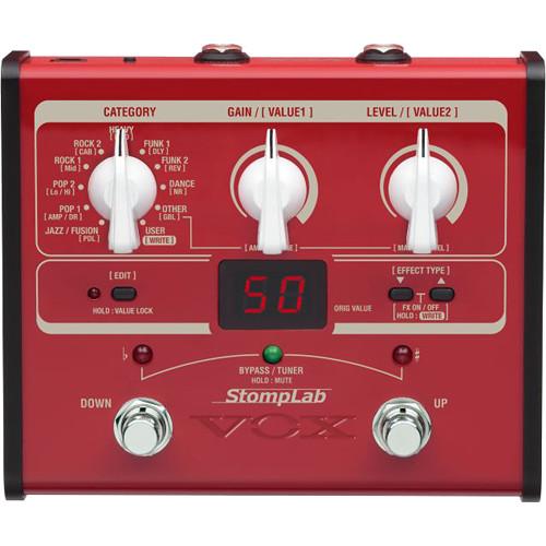 VOX StompLab IB Modeling Bass Effect Processor Pedal
