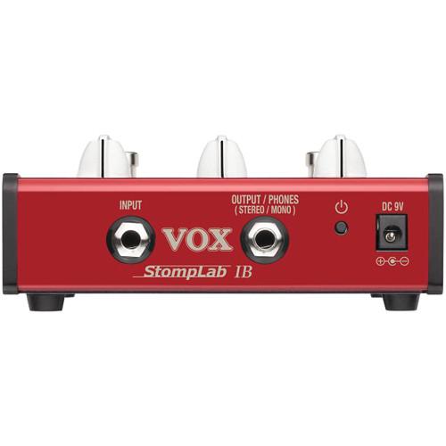 VOX StompLab IB Modeling Bass Effect Processor Pedal