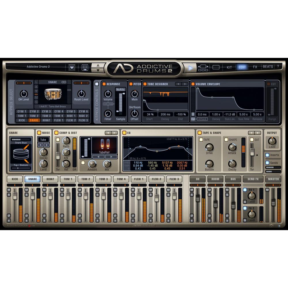 XLN Audio Addictive Drums 2: Ultimate Drum Production Studio