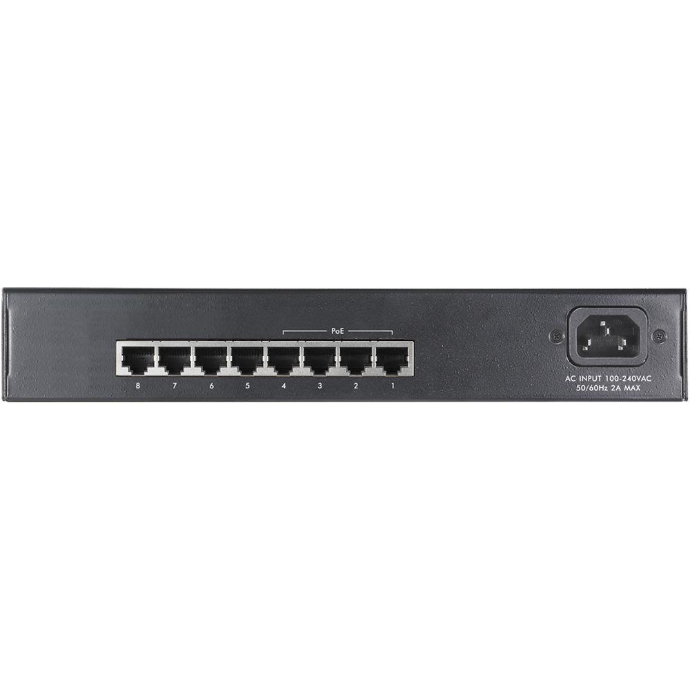 ZyXEL ES1100 Series 8-Port FE Unmanaged PoE Switcher
