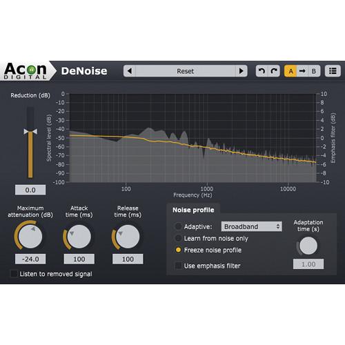 Acon Digital Restoration Suite - Audio Restoration and Noise Reduction Plug-Ins