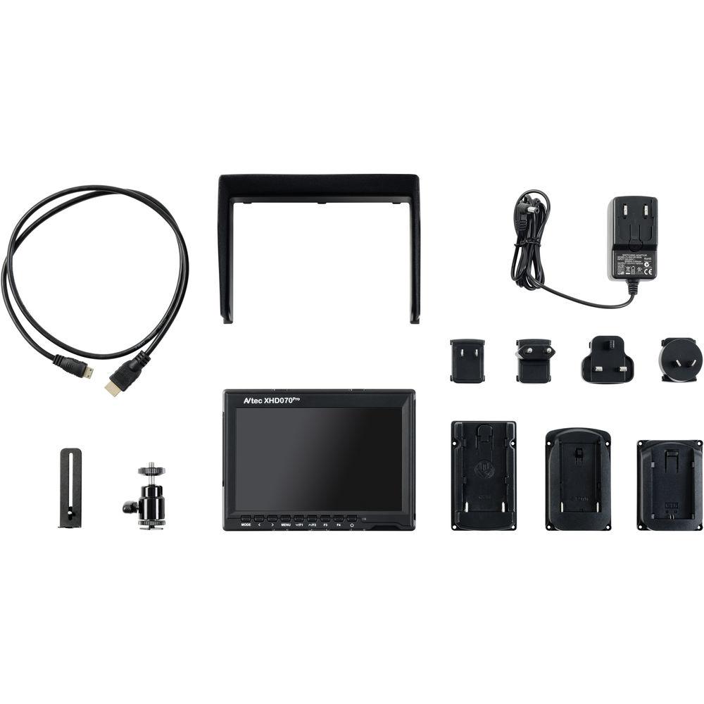 Avtec XHD070Pro 7" On-Camera HDMI IPS Monitor