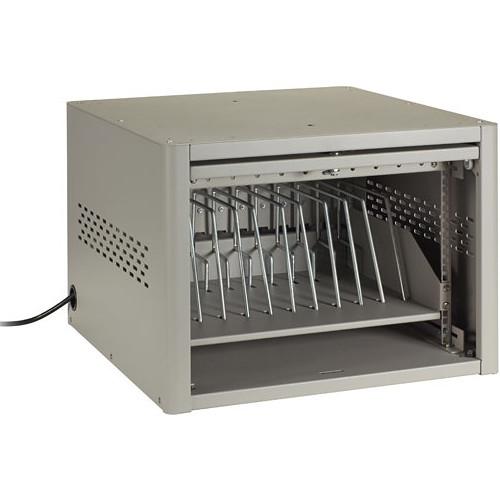 Black Box 10-Unit iPad, Chromebook Tablet, and Laptop Charging Locker
