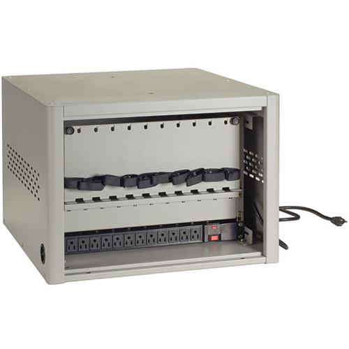Black Box 10-Unit iPad, Chromebook Tablet, and Laptop Charging Locker