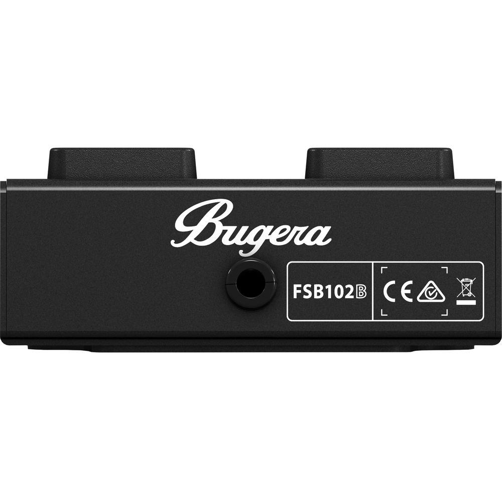 Bugera FSB102B Heavy-Duty 2-Button Footswitch for BXD and Veyron Bass Amps