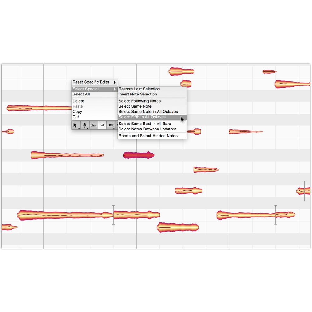 Celemony Melodyne Editor 4 - Polyphonic Pitch Shifting Time Stretching Software