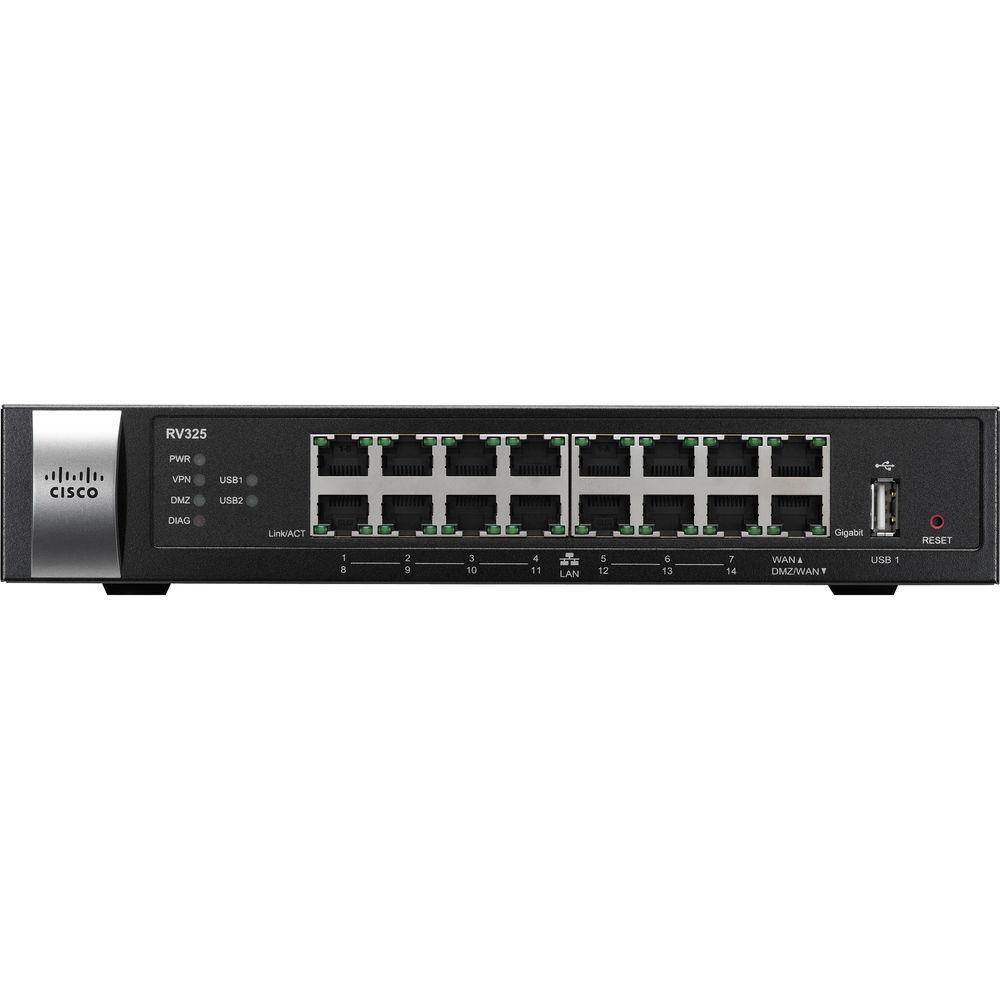 Cisco RV325 Dual Gigabit WAN VPN Router