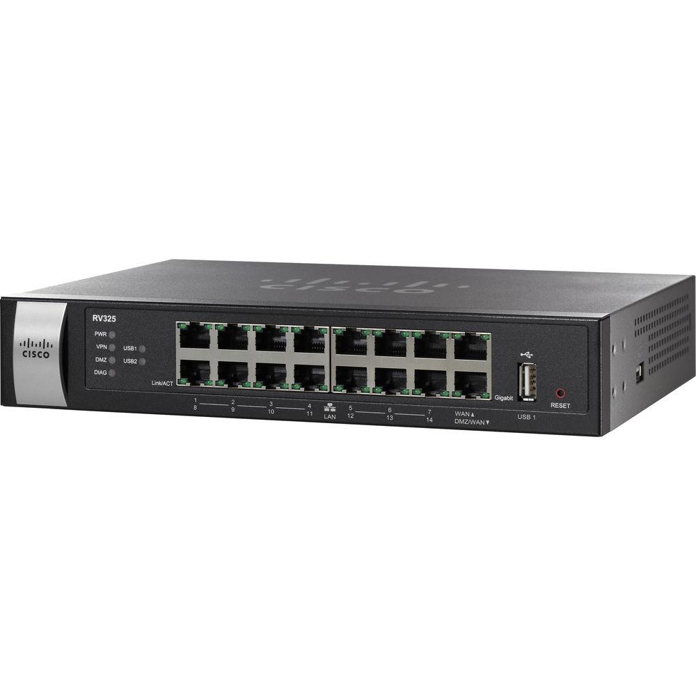 Cisco RV325 Dual Gigabit WAN VPN Router