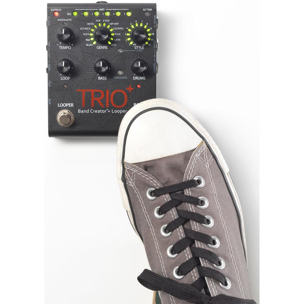 DigiTech TRIO+ Band Creator Pedal with Built-In Looper