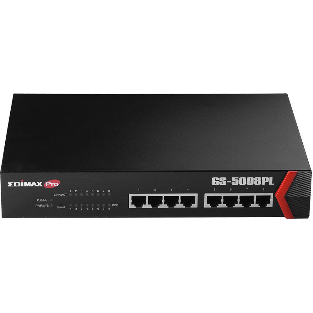EDIMAX Technology 8-Port Gigabit PoE Web Smart Switch