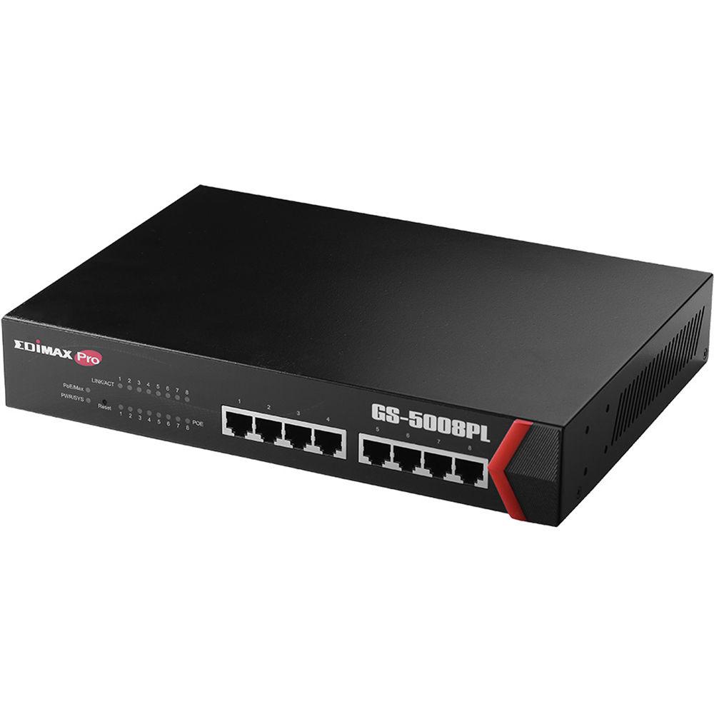 EDIMAX Technology 8-Port Gigabit PoE Web Smart Switch