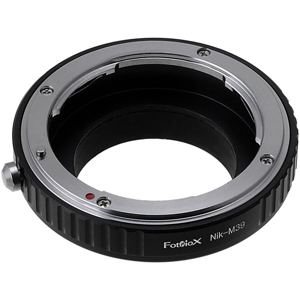 FotodioX Pro Lens Mount Adapter for Nikon F-Mount Lens to M39-Mount Camera