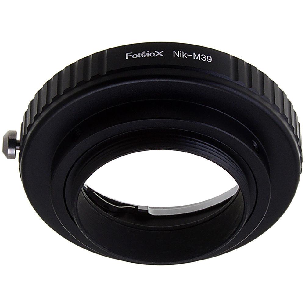 FotodioX Pro Lens Mount Adapter for Nikon F-Mount Lens to M39-Mount Camera