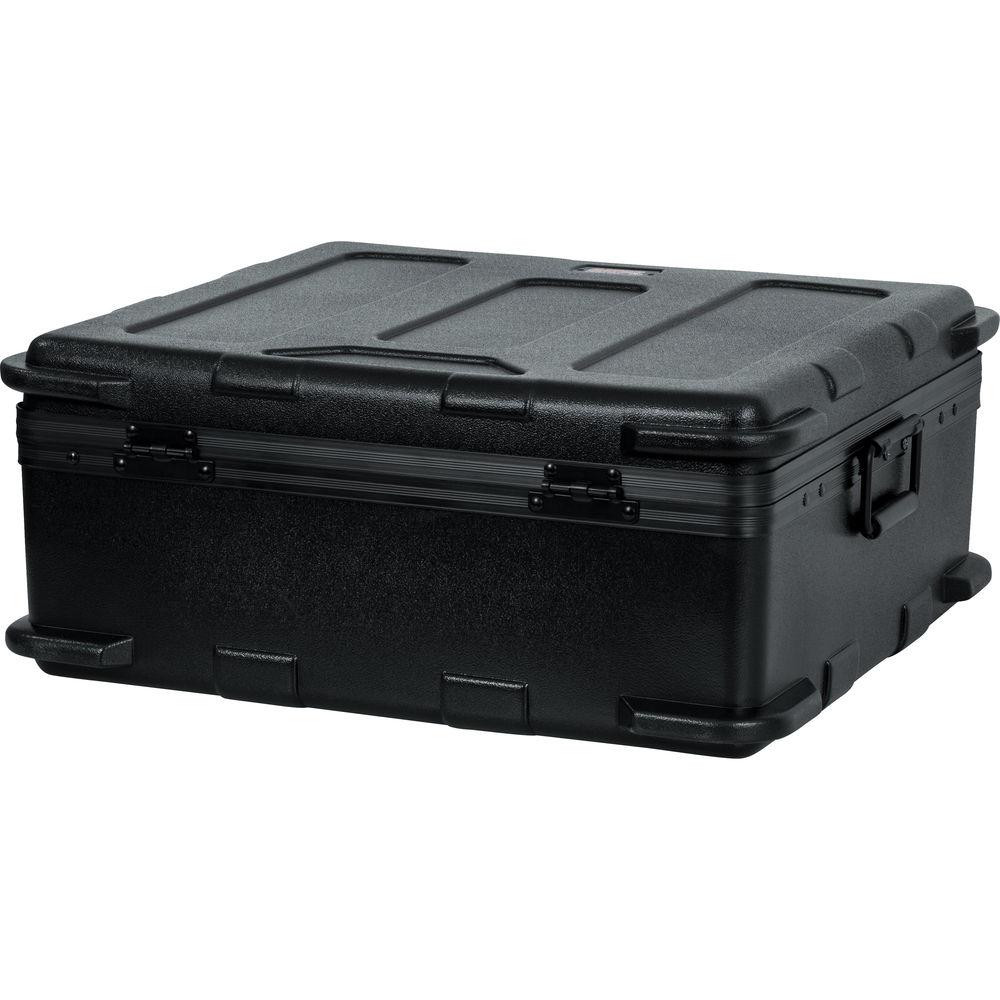 Gator Cases ATA Molded Mixer Case with 12U Pop-Up Rack Rails