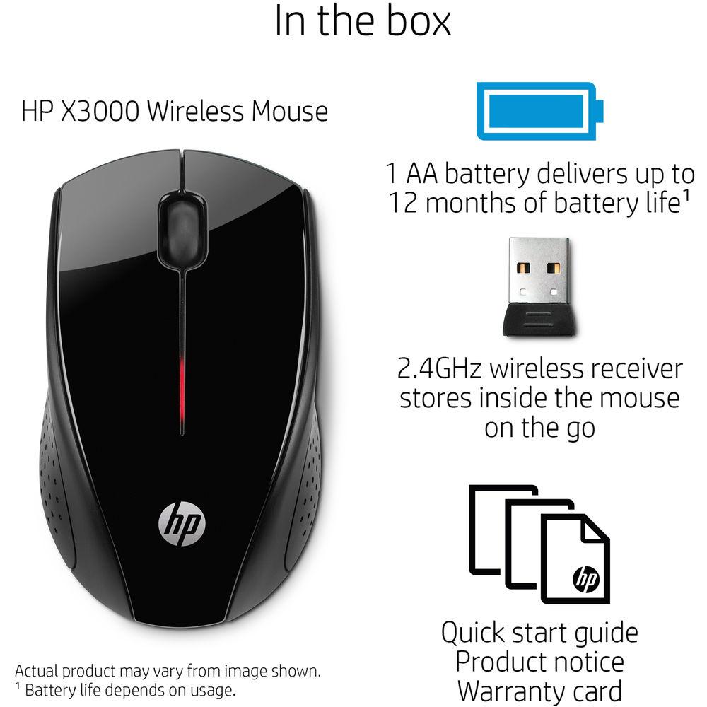HP X3000 Wireless Mouse