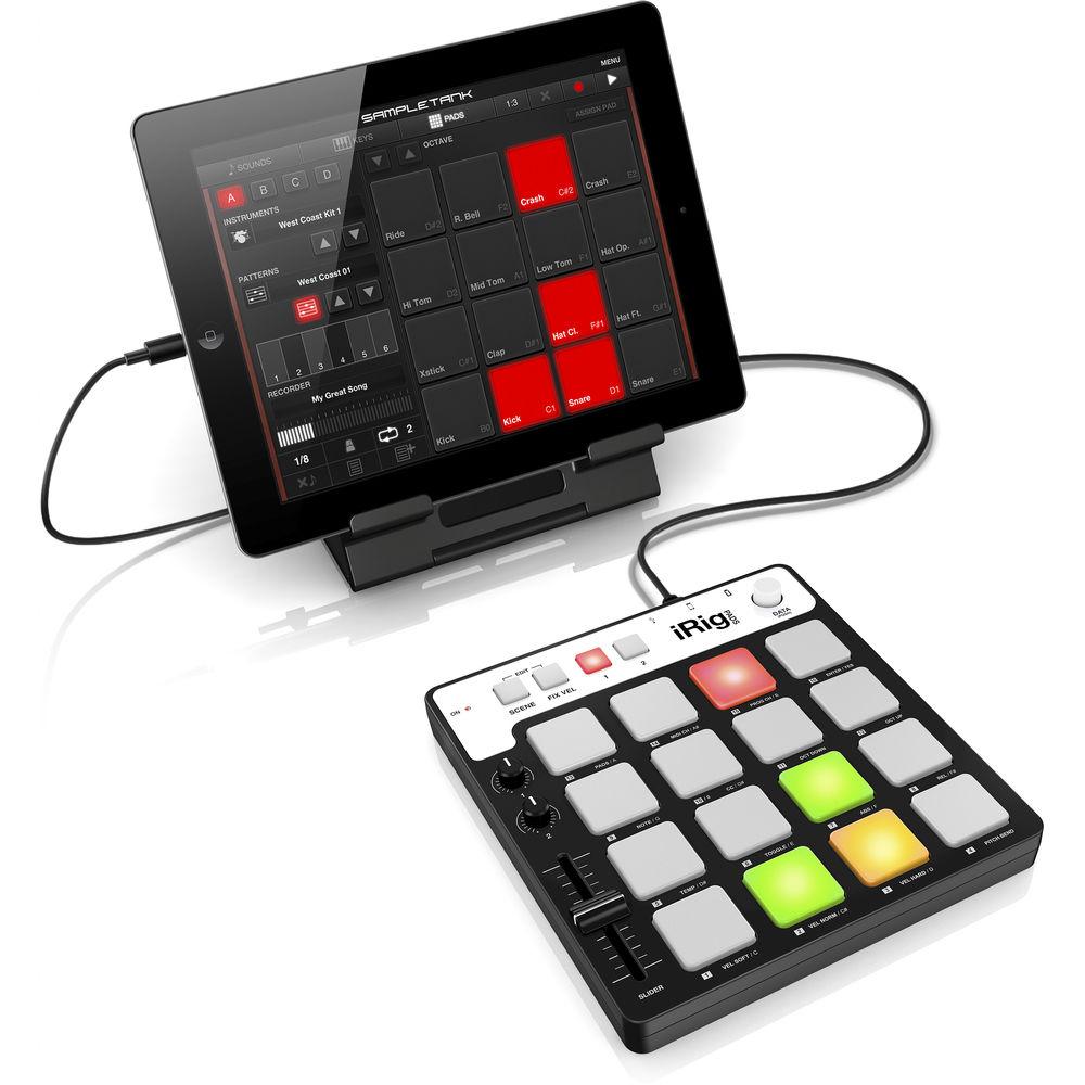 IK Multimedia iRig Keys and Pads for iOS, Mac, PC