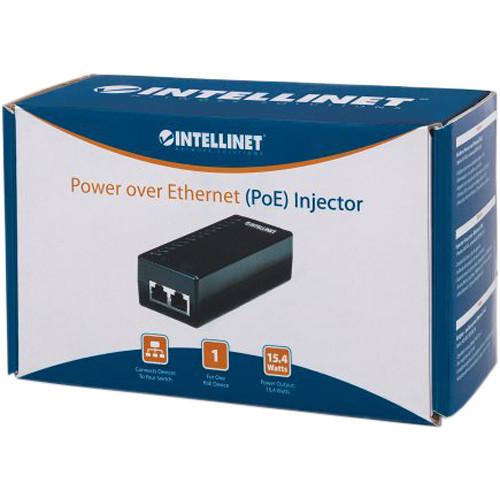 Intellinet 48 VDC PoE Injector with 1 Port