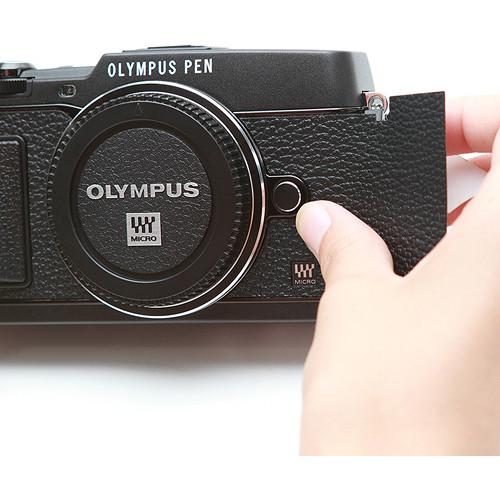 Japan Hobby Tool Camera Leather Decoration Sticker for Olympus PEN E-P5 Mirrorless Camera