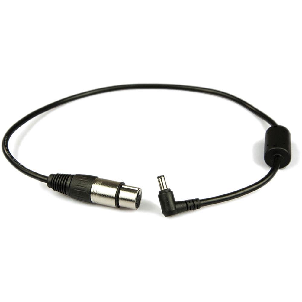 LanParte 4-Pin Female XLR 12 VDC Power Adapter Cable for Battery Pinch