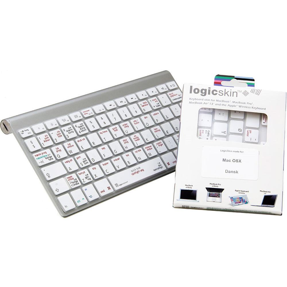 LogicKeyboard Mac OS X Shortcut American English Keyboard Cover for Select MacBook Models