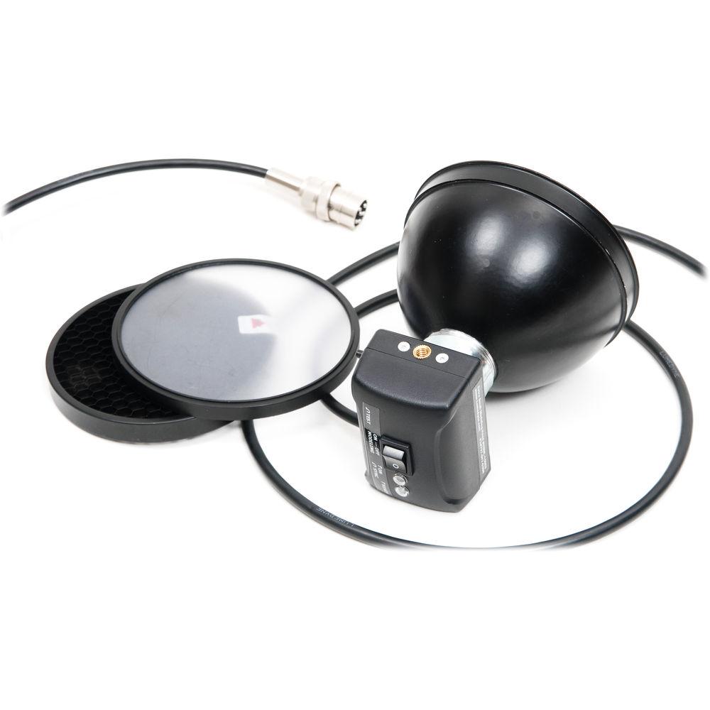 Lumedyne Extra Small Modeling Light Flash Head with 2,400Ws Flashtube