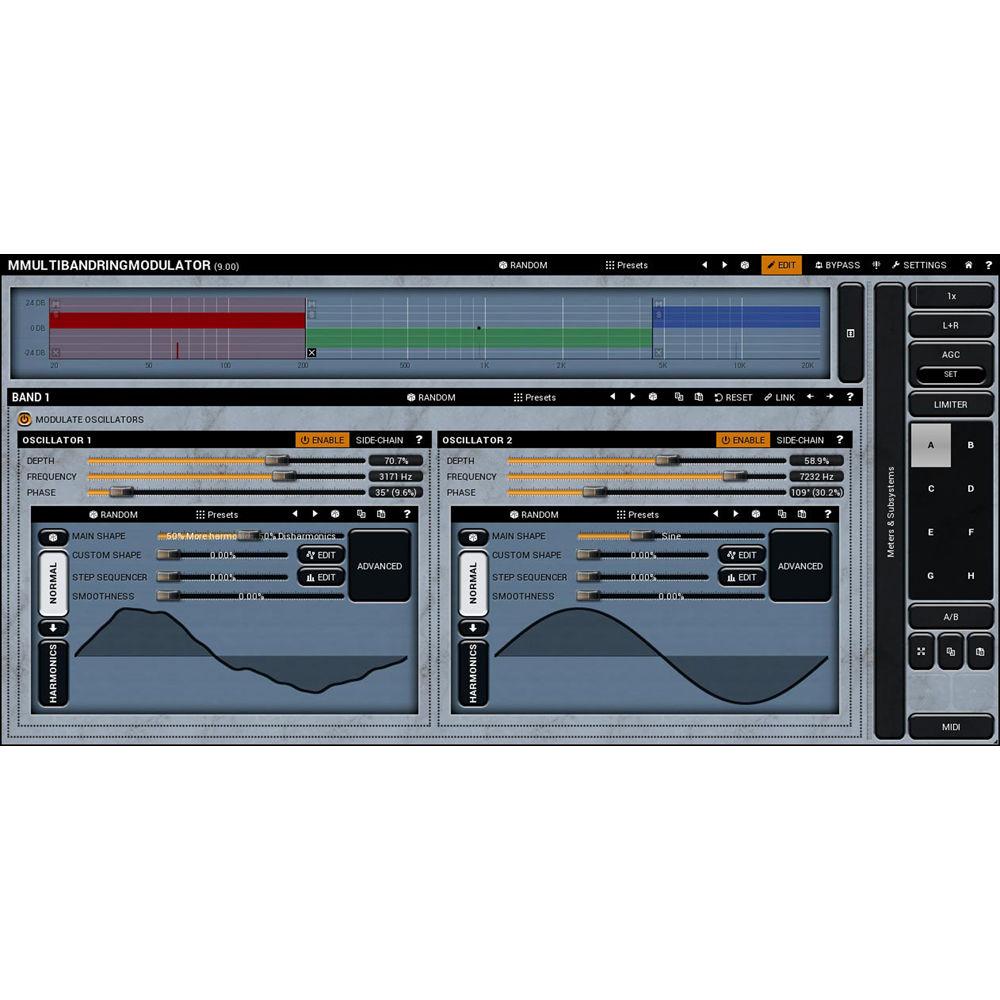 MeldaProduction MMultiBandRingModulator - Ring Modulation Plug-In
