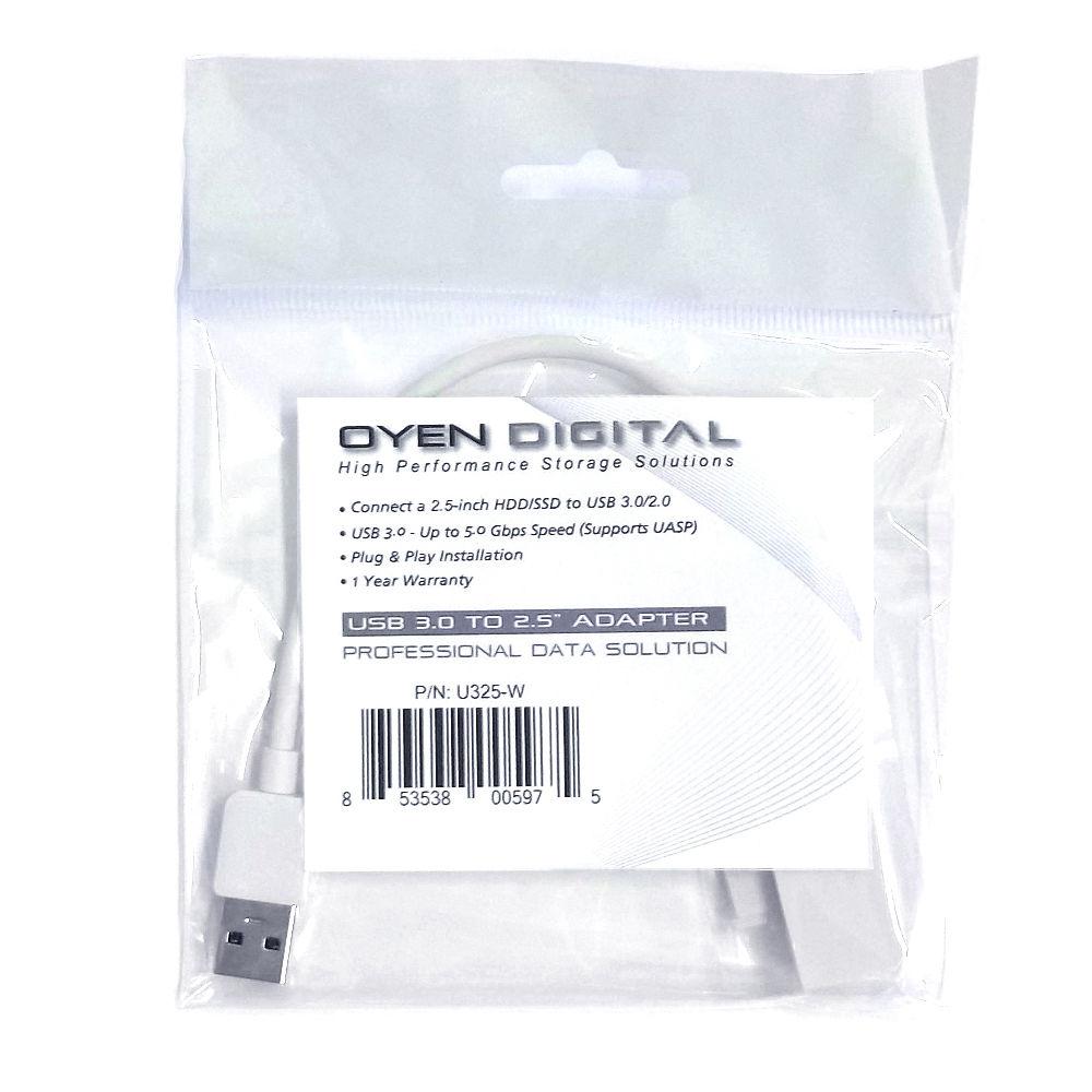 Oyen Digital USB 3.0 to SATA 6 Gbps 2.5" HDD SSD Adapter