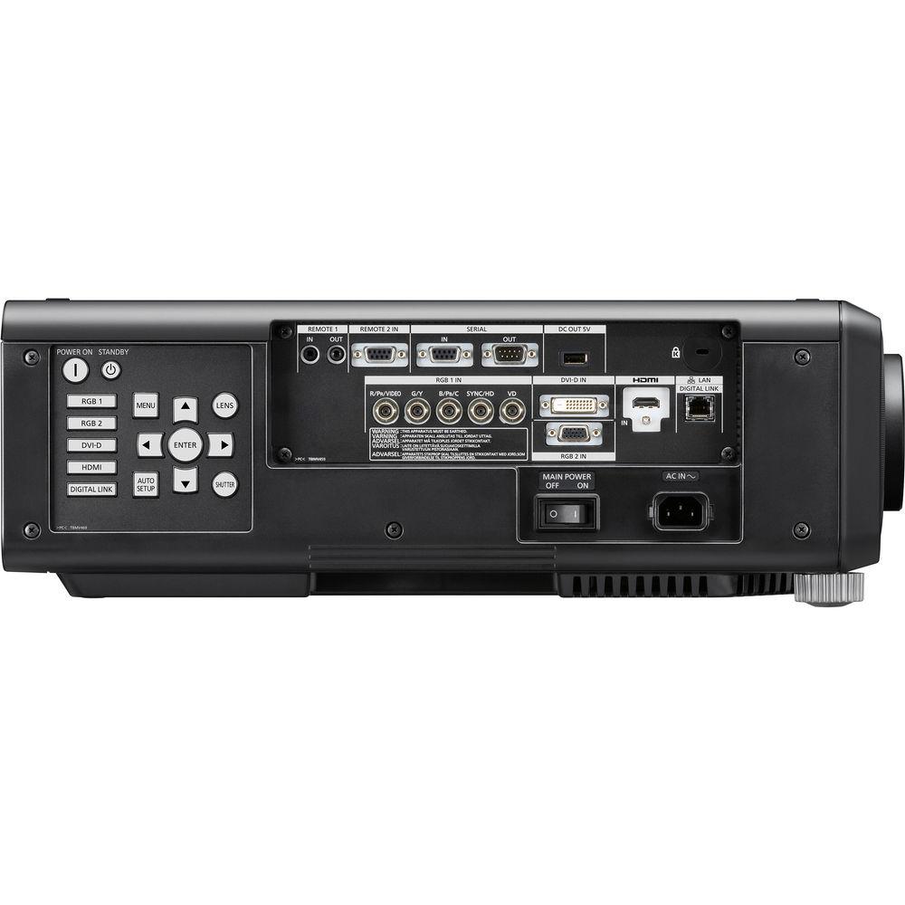 Panasonic PT-DW750BU 7000-Lumen WXGA DLP Projector with Lens