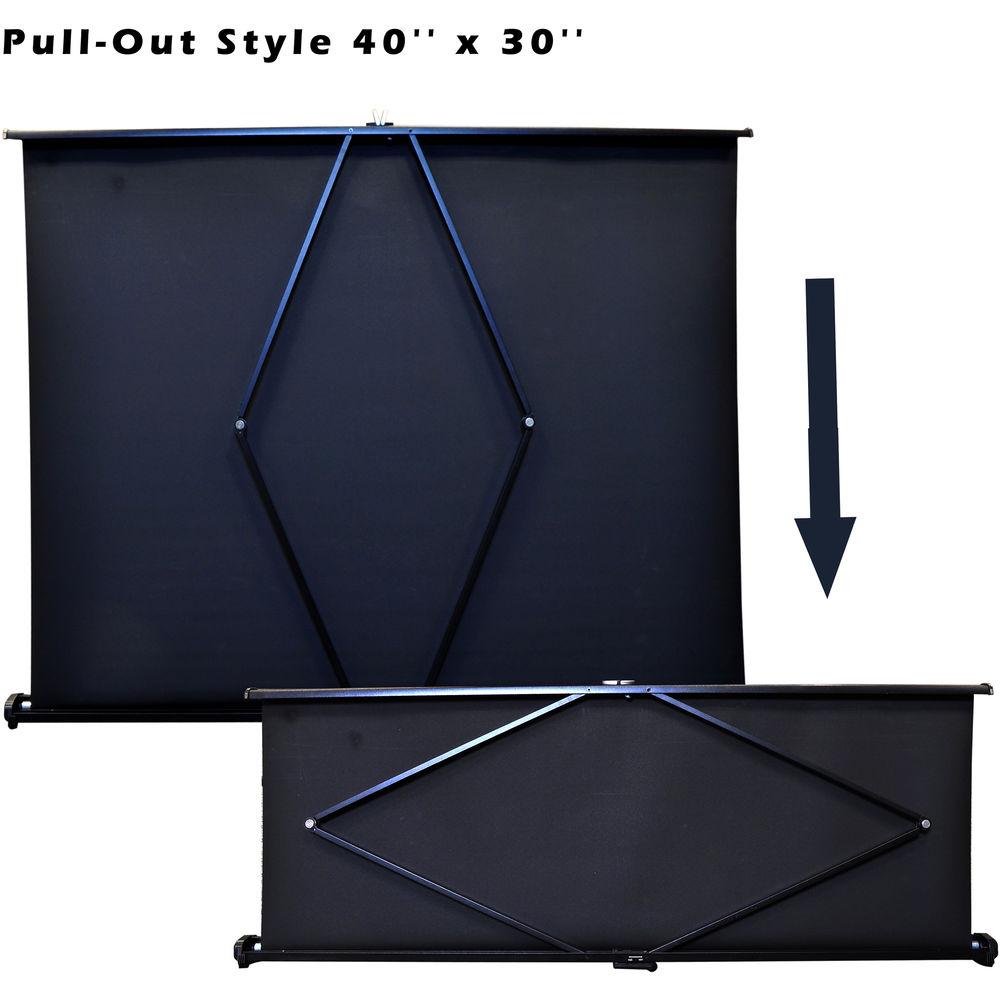 Pyle Pro Pull-Up Projector Screen, Pyle, Pro, Pull-Up, Projector, Screen