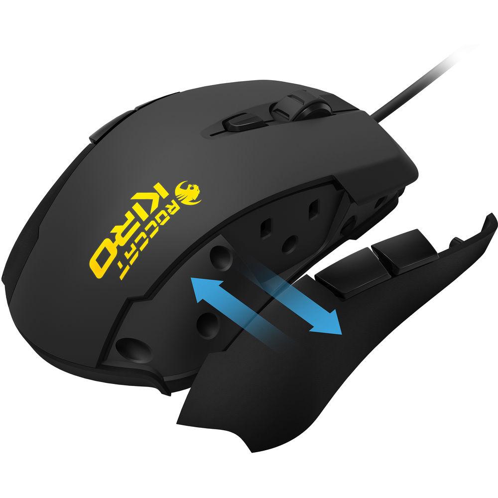 ROCCAT Kiro Modular Ambidextrous Gaming Mouse