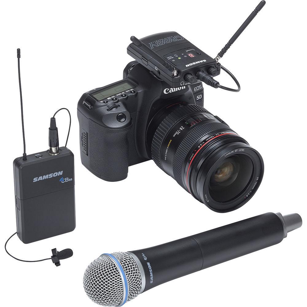 Samson Concert 88 Camera Combo UHF Wireless System