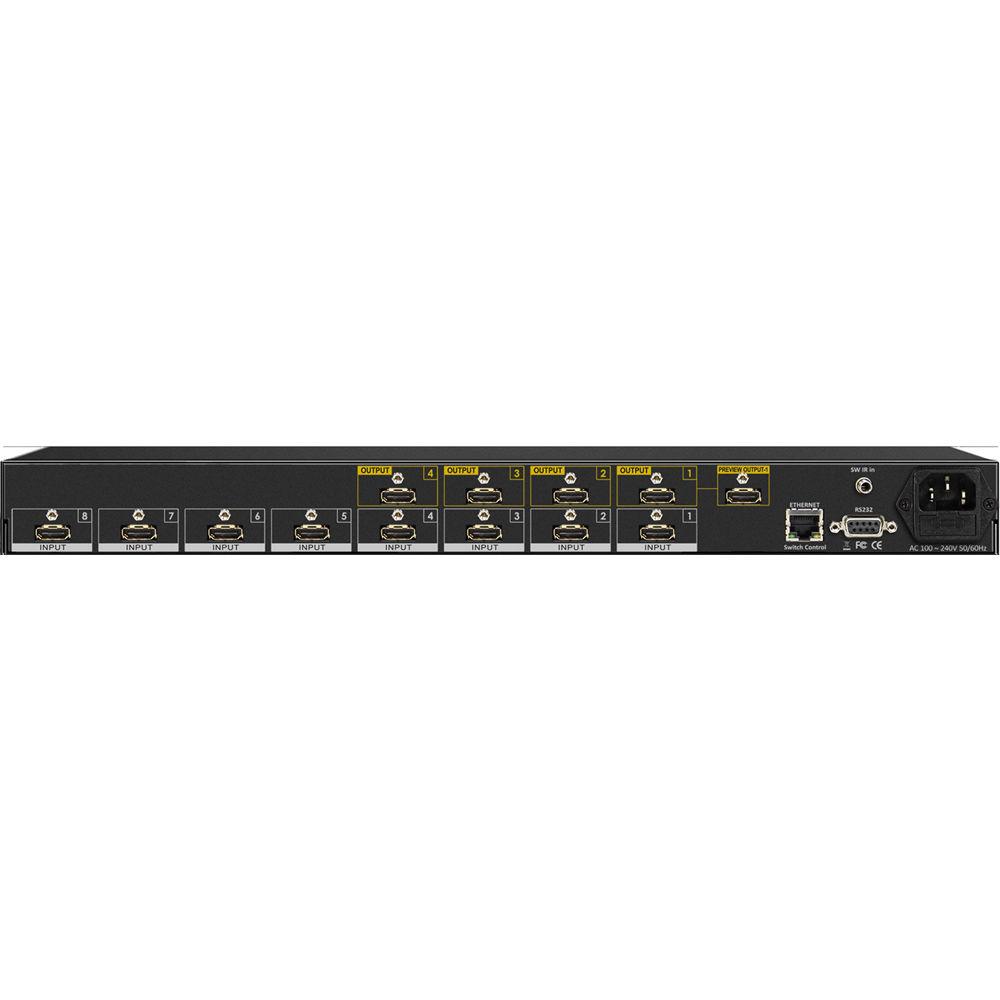 Shinybow SB-5684K 8 x 4 UHD 4K HDMI Matrix Switcher