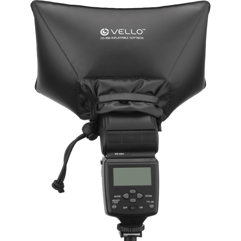 Vello Universal Inflatable Softbox for Hot Shoe Flashes