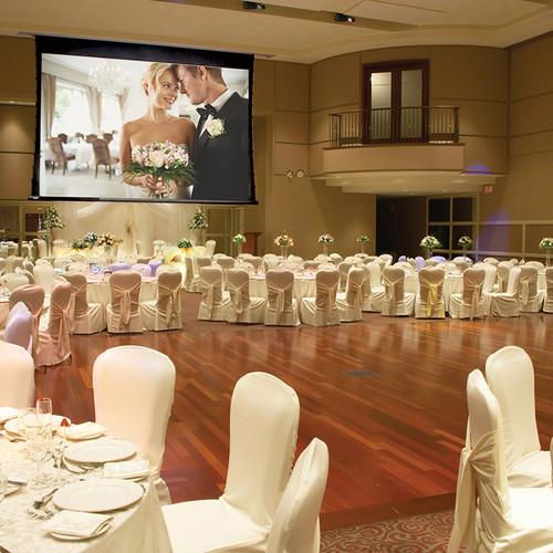 Draper 145030FNU Ultimate Access XL Series V 180 x 240" Motorized Screen with LVC-IV Low Voltage Controller