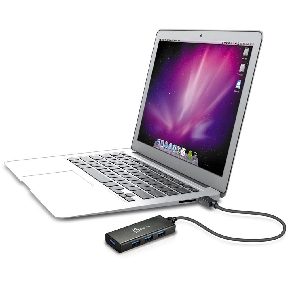 j5create JUH340 USB 3.1 Gen 1 4-Port Mini Hub