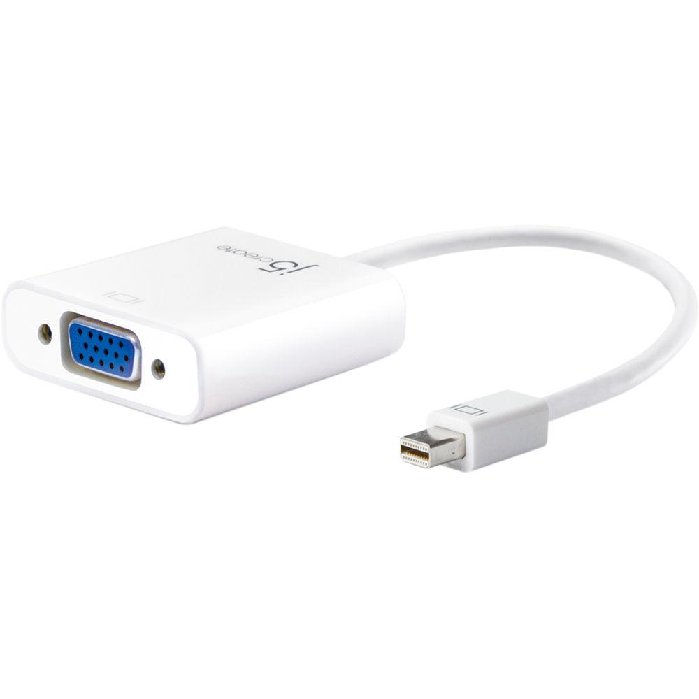 j5create Mini DisplayPort to VGA Adapter for Mac or PC