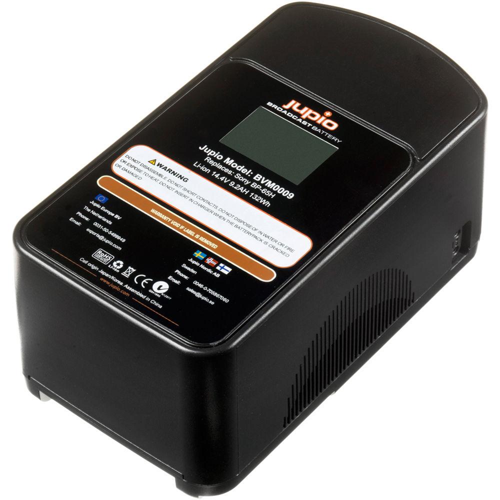 Jupio 9200mAh 12 14.4V Replacement Broadcast Battery for V-Mount Battery