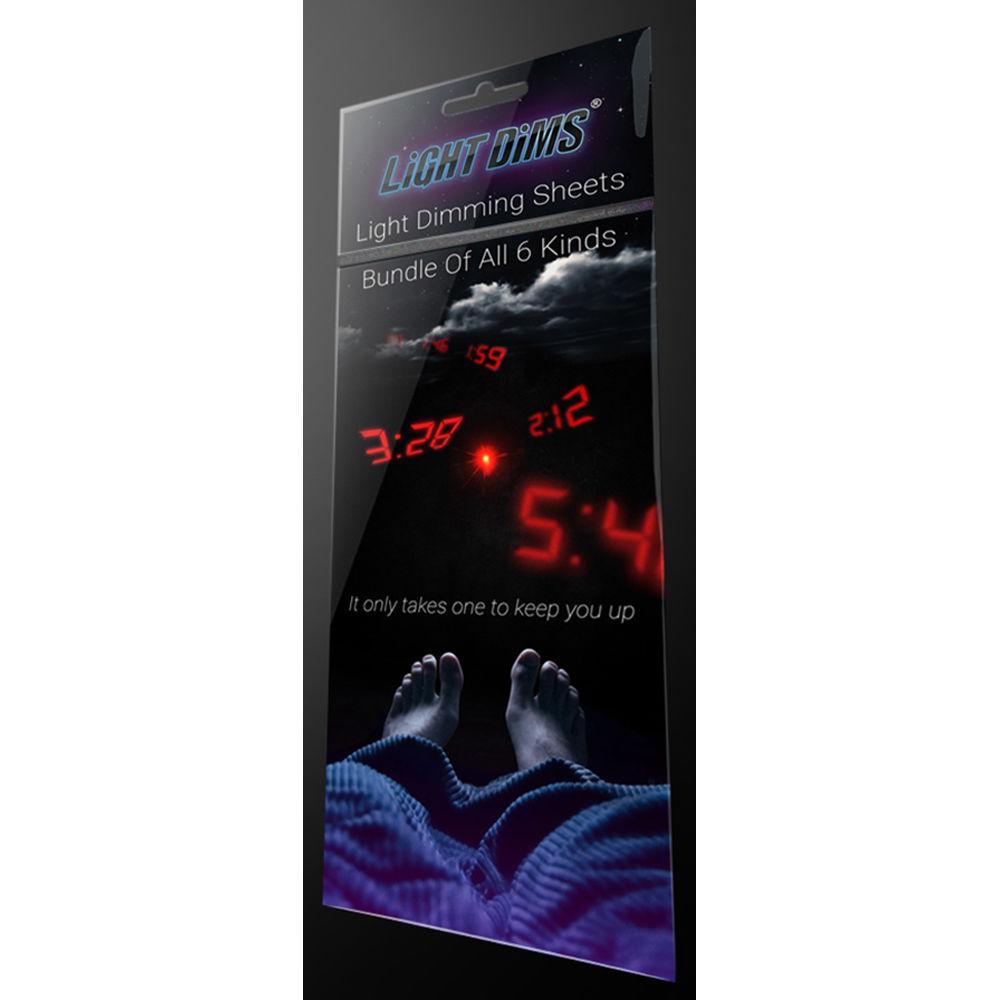 LightDims Kit of LED-Dimming Blocking Stickers for Electronics