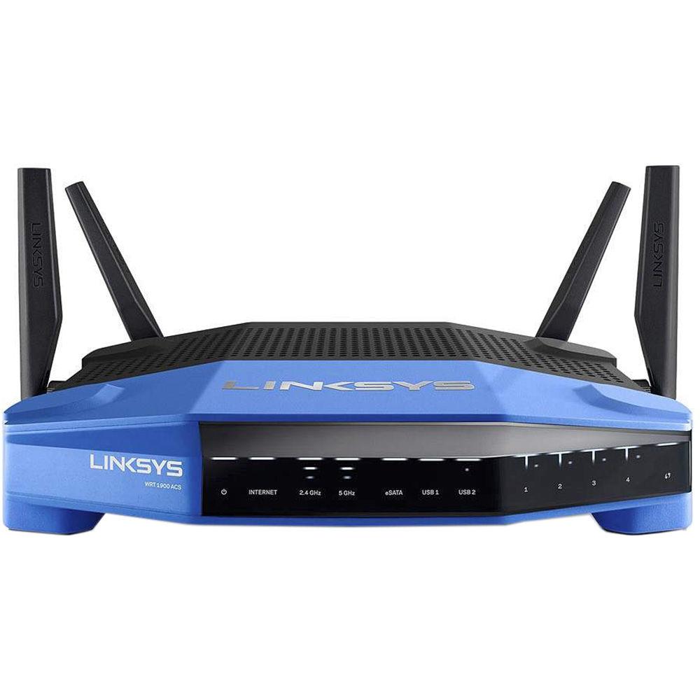 Linksys WRT1900ACS Dual-Band Wireless-AC1900 Gigabit Router with 1.6 GHz CPU