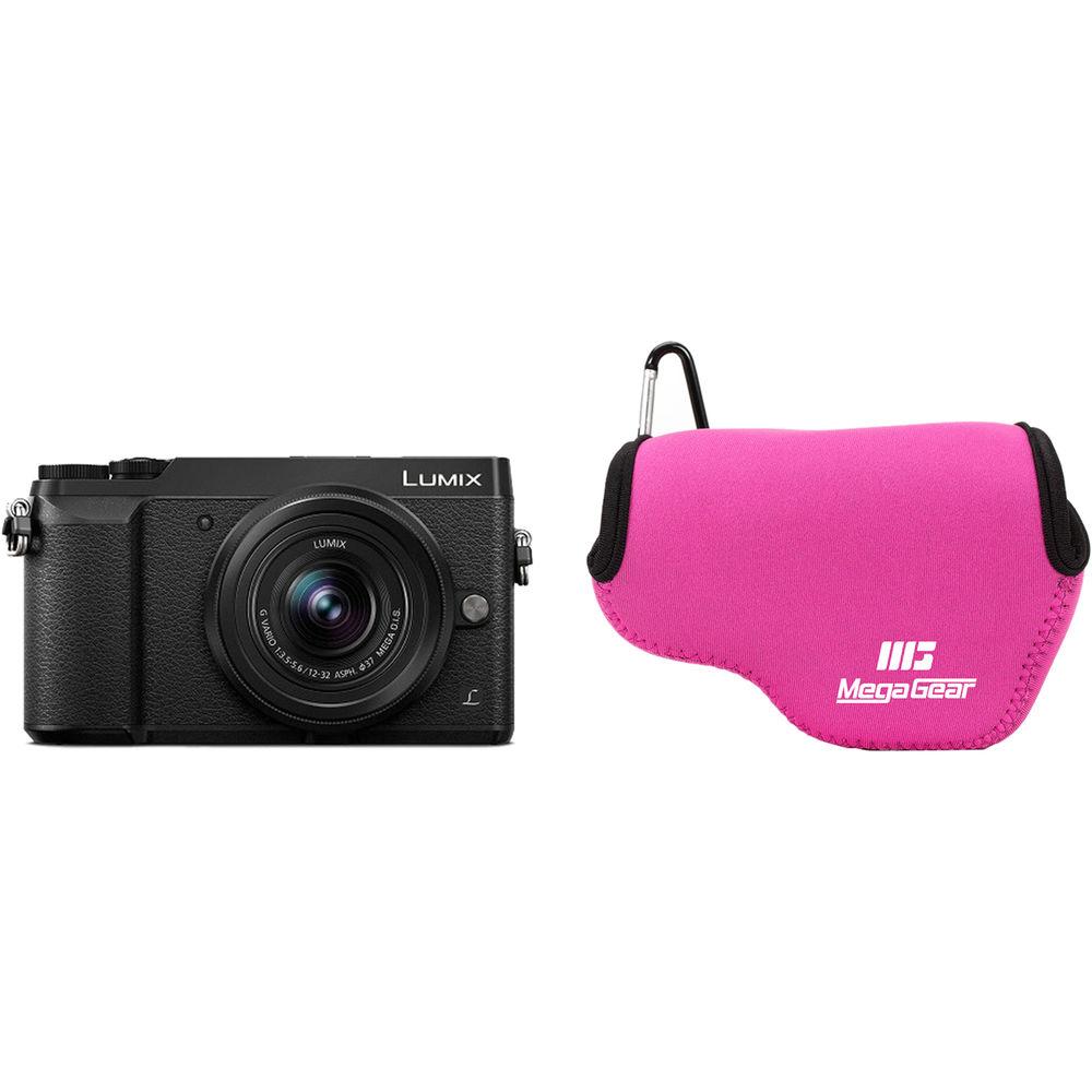 MegaGear Ultra-Light Neoprene Camera Case for LUMIX DMC-GX85K with 12-32mm