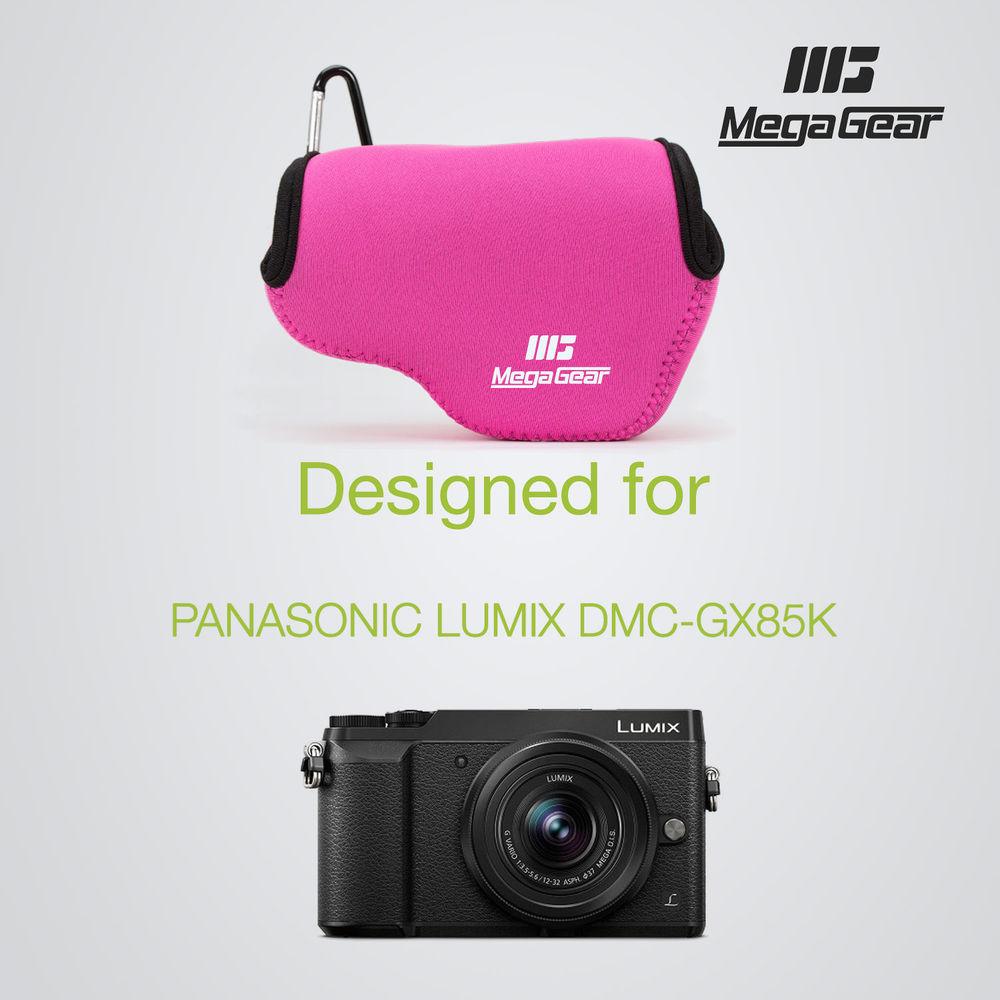 MegaGear Ultra-Light Neoprene Camera Case for LUMIX DMC-GX85K with 12-32mm