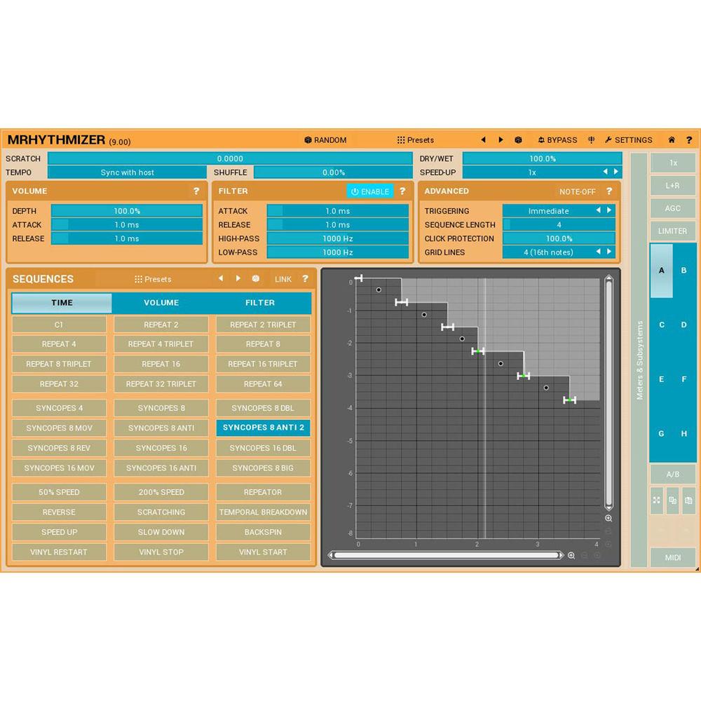 MeldaProduction MRhythmizer - Time Manipulation Effect Plug-In