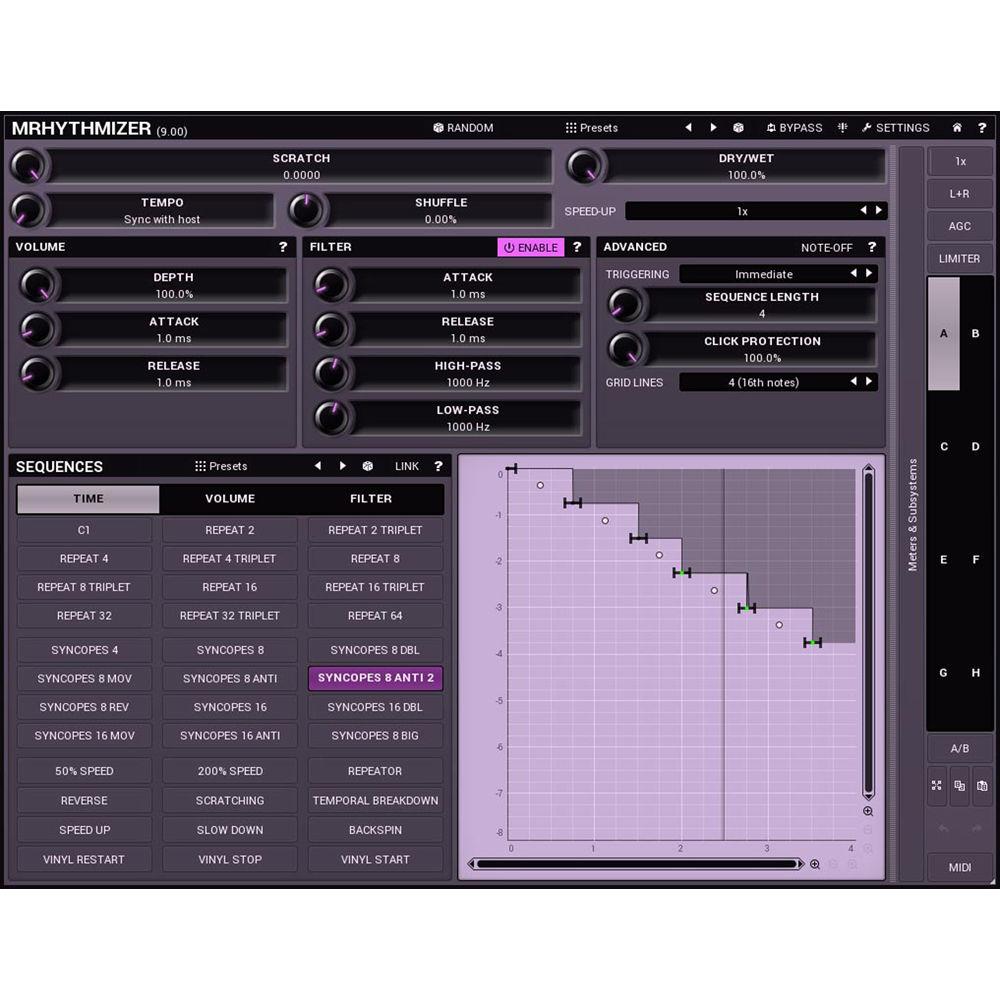 MeldaProduction MRhythmizer - Time Manipulation Effect Plug-In