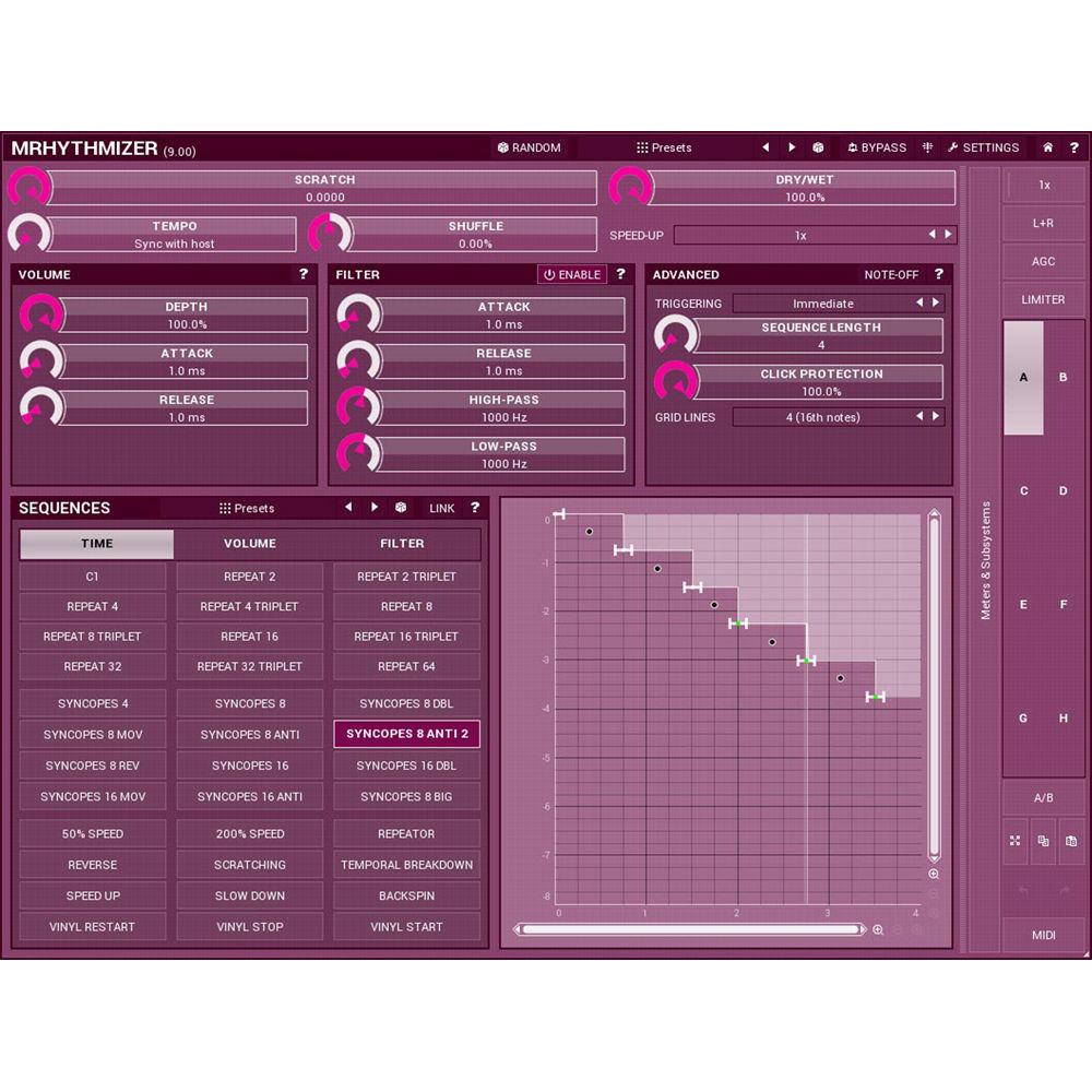 MeldaProduction MRhythmizer - Time Manipulation Effect Plug-In