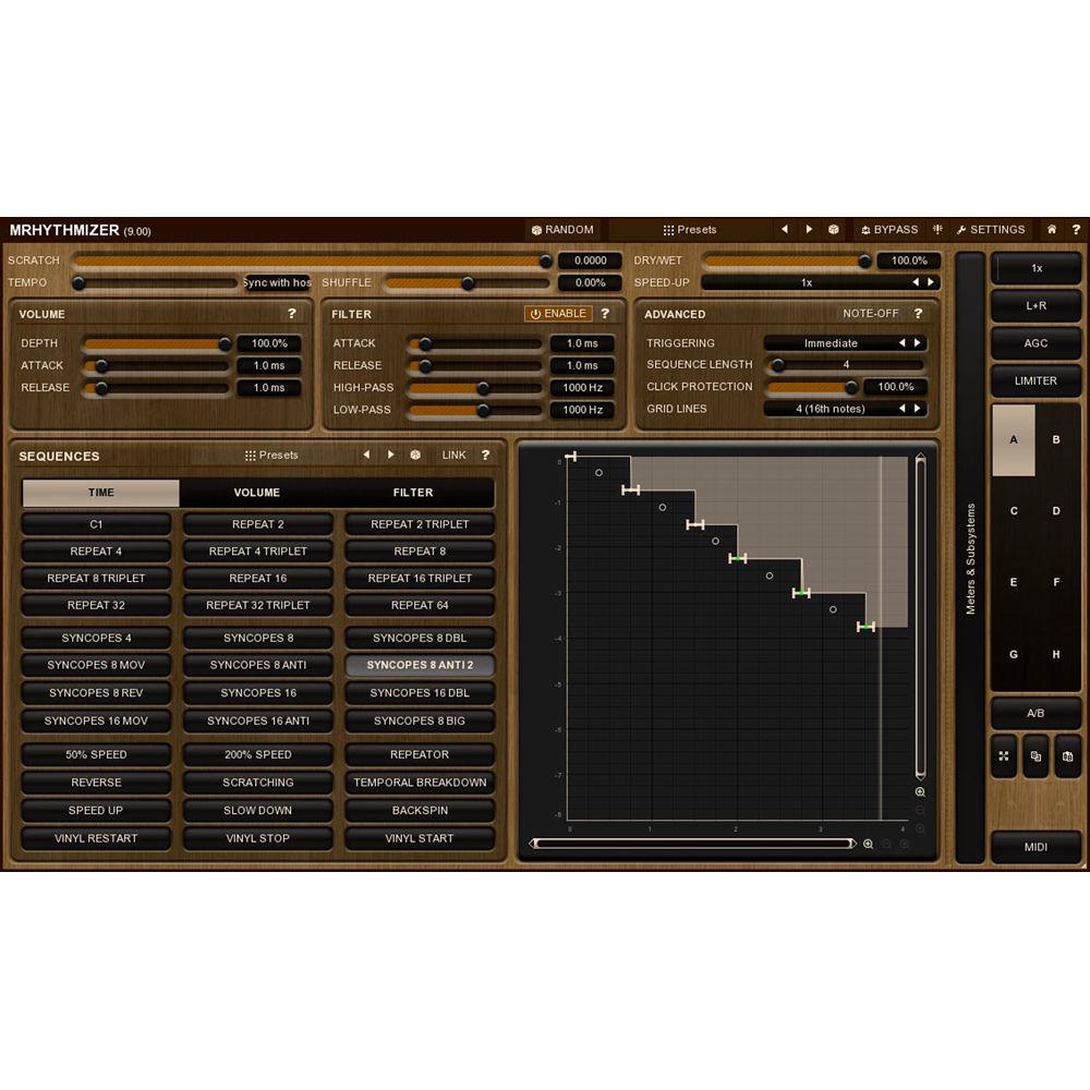 MeldaProduction MRhythmizer - Time Manipulation Effect Plug-In