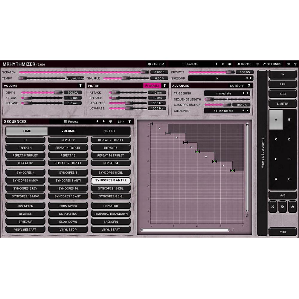 MeldaProduction MRhythmizer - Time Manipulation Effect Plug-In