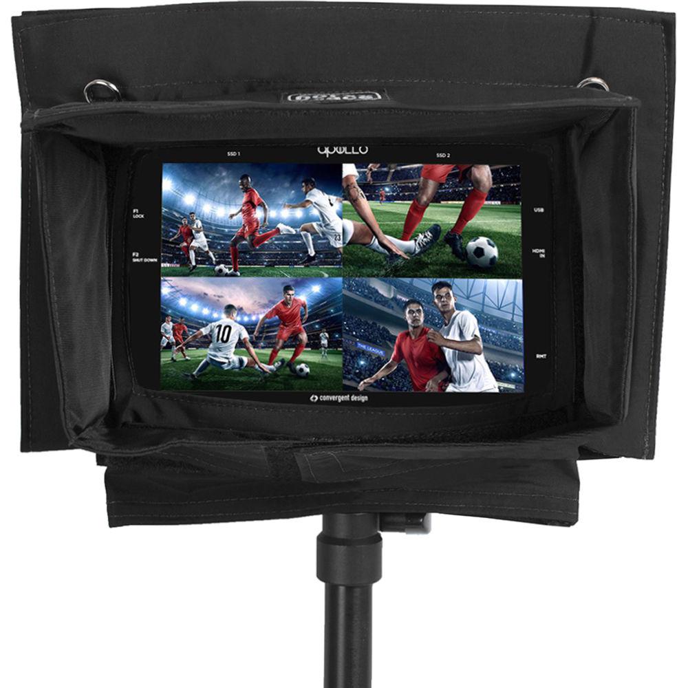 Porta Brace Rain & Dust Cover with Anti-Glare Visor for Apollo Monitor