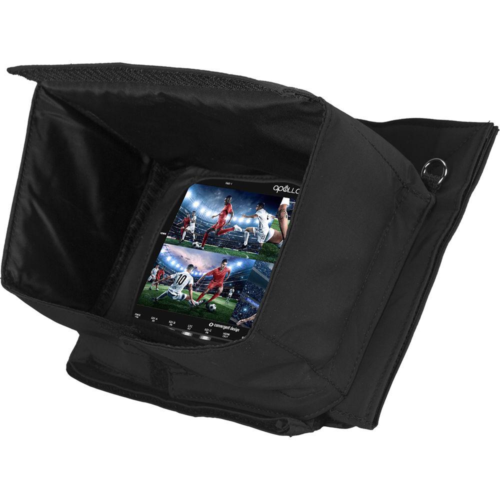 Porta Brace Rain & Dust Cover with Anti-Glare Visor for Apollo Monitor