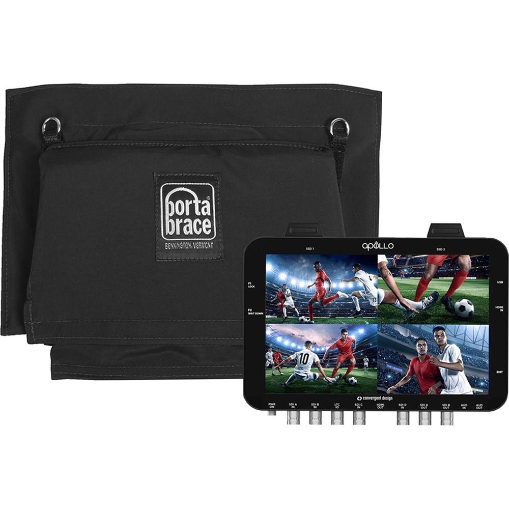 Porta Brace Rain & Dust Cover with Anti-Glare Visor for Apollo Monitor