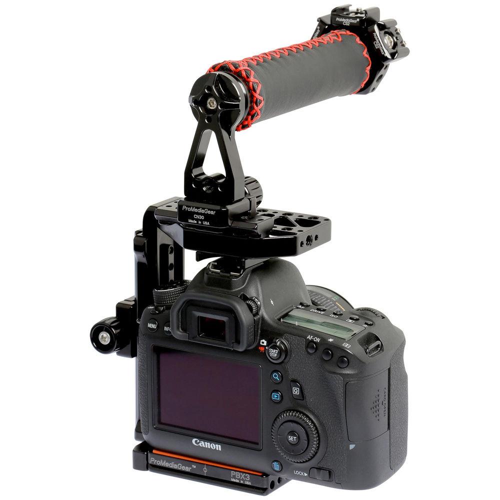 ProMediaGear Adjustable Video Cage with Handle for DSLR and Mirrorless Cameras
